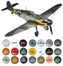 MODEL samolotu do sklejania Messerschmitt Bf-109 F2 Zvezda Skala 1:48_4802
