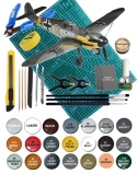 MODEL samolotu do sklejania Messerschmitt Bf-109 F2 Zvezda Skala 1:48_4802