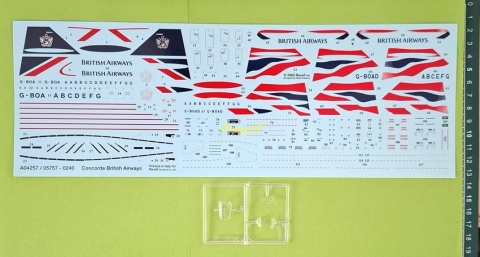MODEL samolotu do sklejania Concorde British Airways Revell Skala 1:144_04257 MODEL samolotu do sklejania Concorde British Airways Revell Skala 1:144_04257