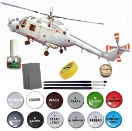 ŚMIGŁOWIEC Super Lynx HMA.8 model do sklejania Plastyk Skala 1:72