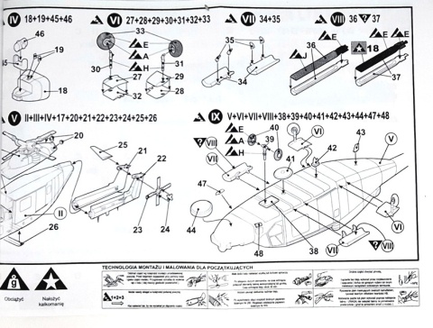 ŚMIGŁOWIEC Super Lynx HMA.8 model do sklejania Plastyk Skala 1:72 ŚMIGŁOWIEC Super Lynx HMA.8 model do sklejania Plastyk Skala 1:72