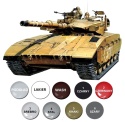 Model czołgu do sklejania Merkava Mk.III Academy Skala 1:72 13429