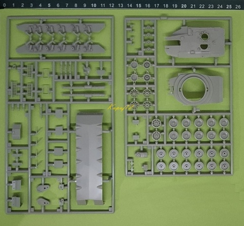Model czołgu do sklejania Merkava Mk.III Academy Skala 1:72 13429