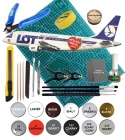 Embraer 170 PLL Lot Pasażerski samolot plastikowy model do sklejania samolotu Karaya skala 1:144 144-51