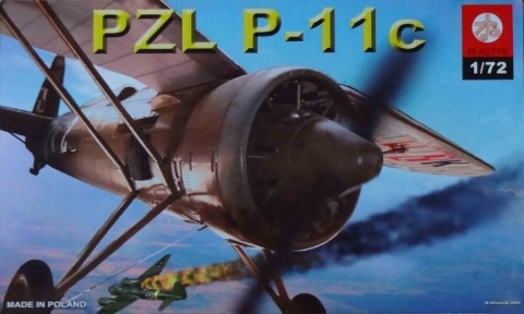 2 modele Polskich Samolotów z II Wojny światowej PZL 23B KARAŚ + P-11c