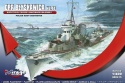 Okręt polski niszczyciel ORP Błyskawica skala 1:400 Mirage 400615
