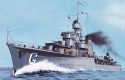 Okręt polski niszczyciel ORP Grom skala 1:400 Mirage 400612