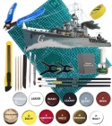 Okręt polski niszczyciel ORP Grom skala 1:400 Mirage 400612