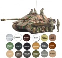 CZOŁG, niemieckie działo Jagdpanther z załogą Italeri skala 1:35 6564