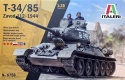 Model do sklejania czołgu T34/85 RUDY 102 +podkład, lakier, pędzle, farby +