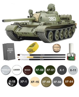 MODEL do sklejania rosyjski czołg T-55A Tamiya Skala 1:35