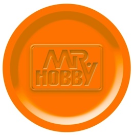 Mr.Hobby Color H024 Orange Yellow błyszcząca. Farba modelarska akryl 10 ml